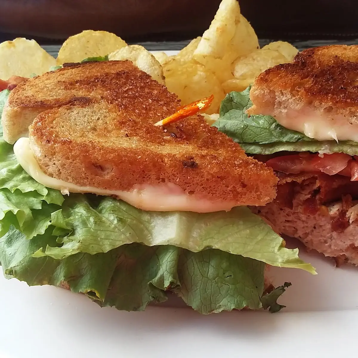Tuna Melt with Bacon