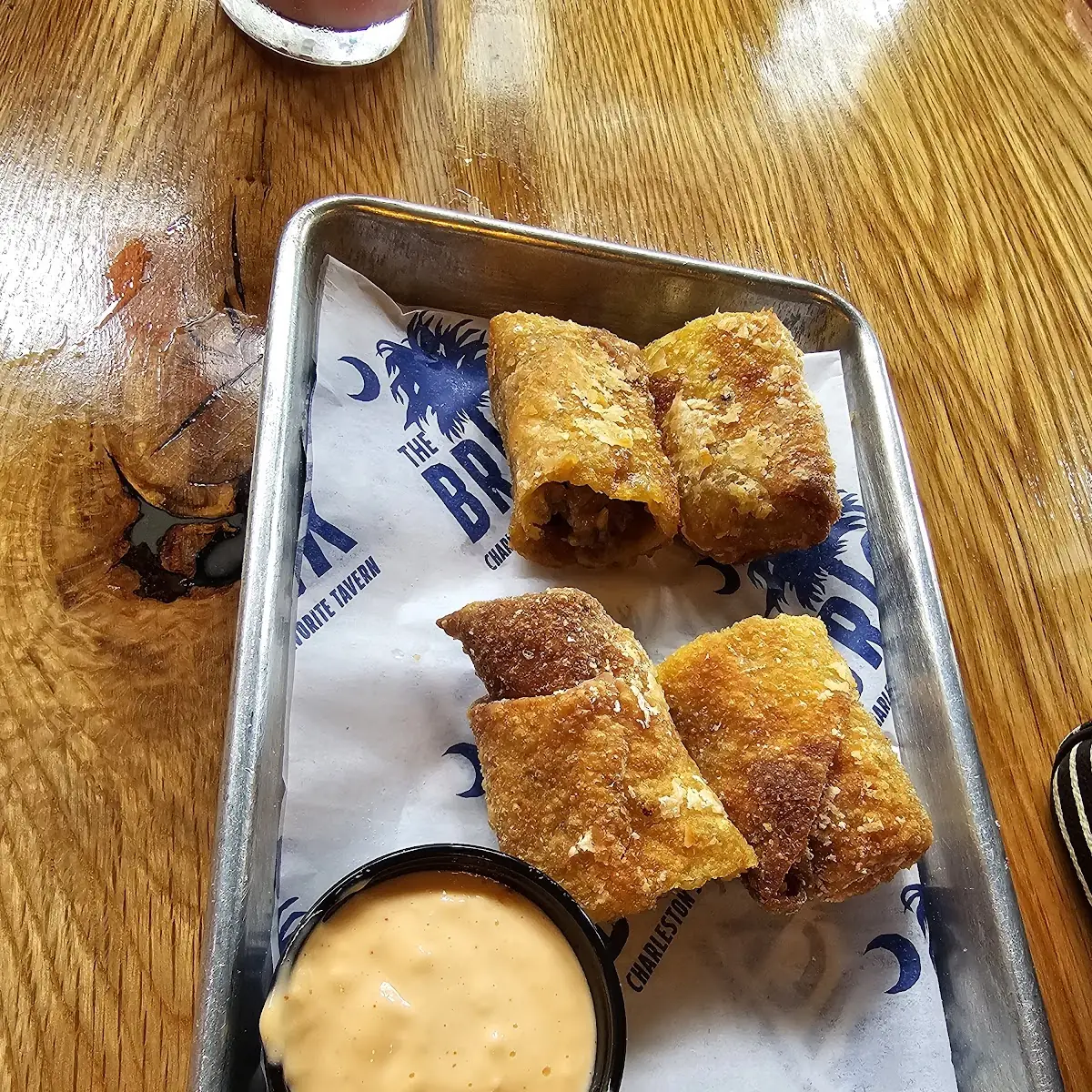 Buffalo Chicken Egg Rolls