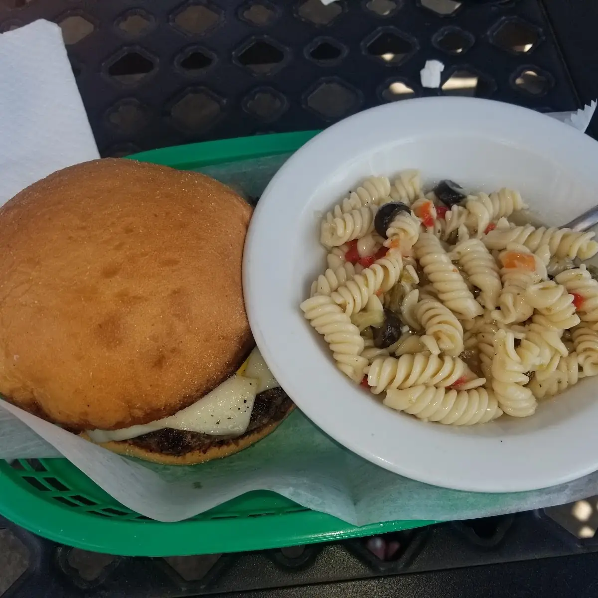 Swiss Mushroom Burger
