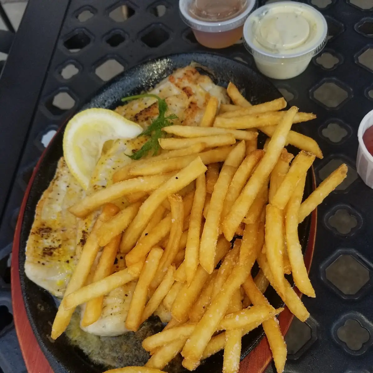 Walleye and French Fries