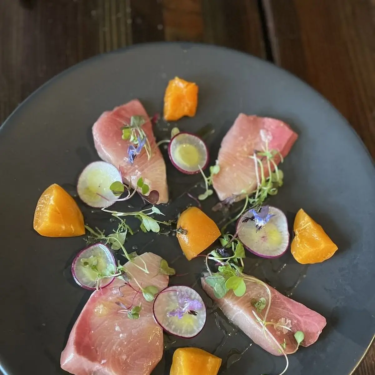 Yellowtail Hamachi Crudo
