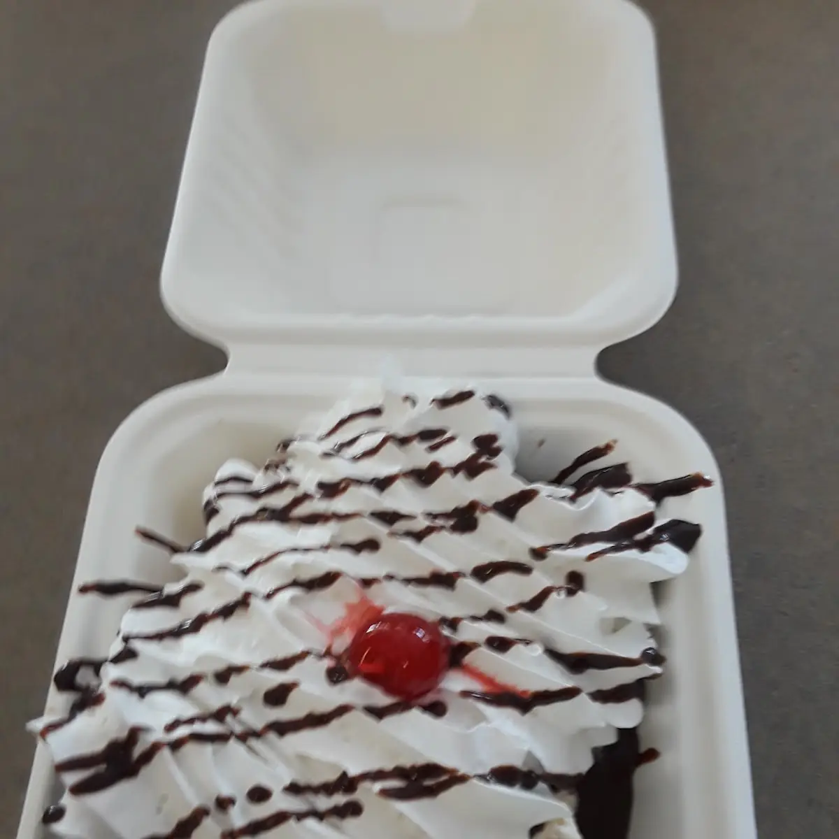 Hot Fudge Brownie Sundae