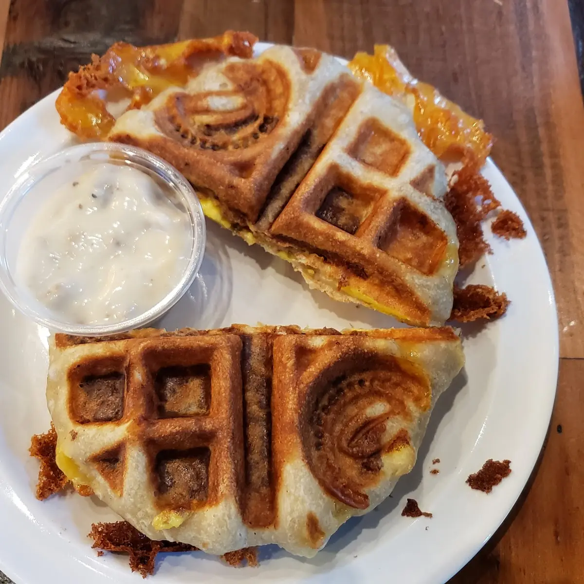 Sausage Egg and Cheese Biscuit