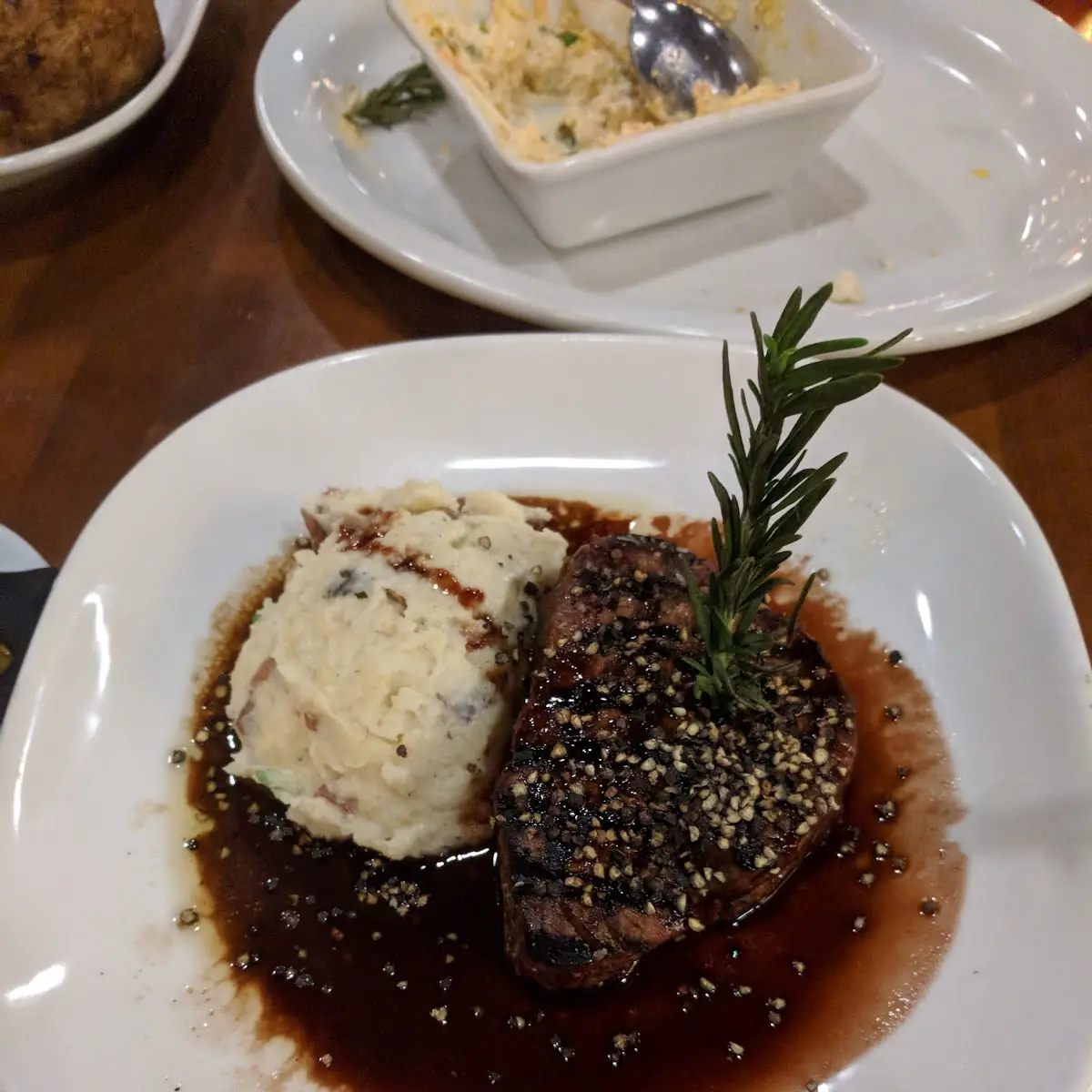 Peppercorn Encrusted Filet Mignon