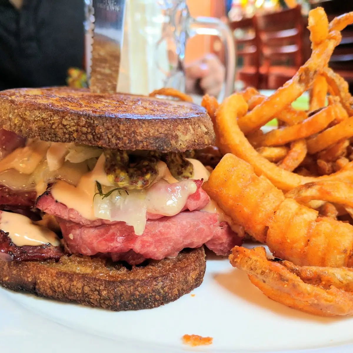 Hot Pastrami Sandwich