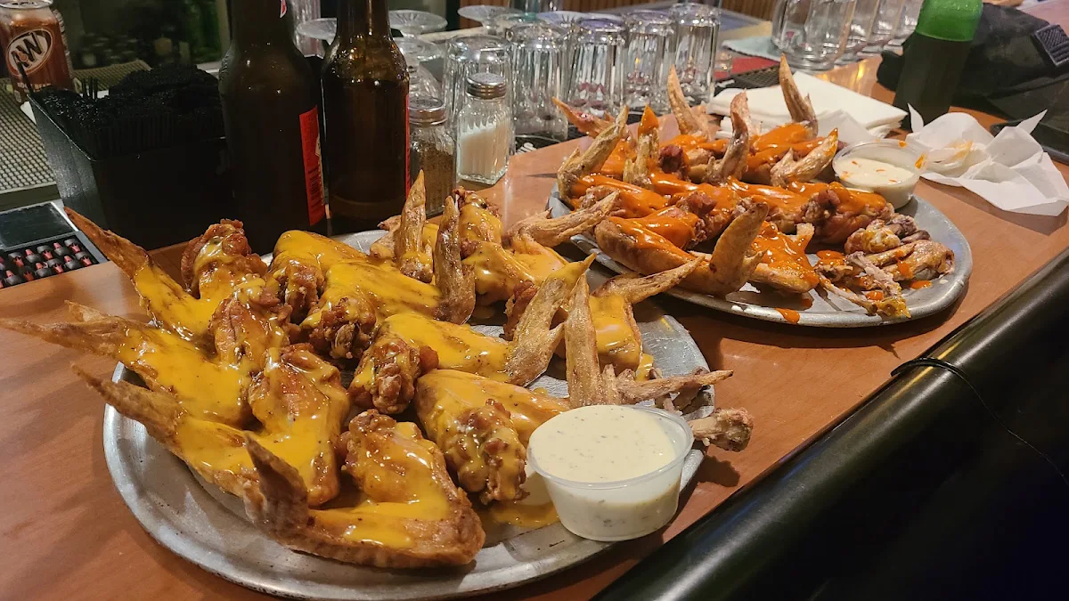 Honey Mustard and Buffalo Wings