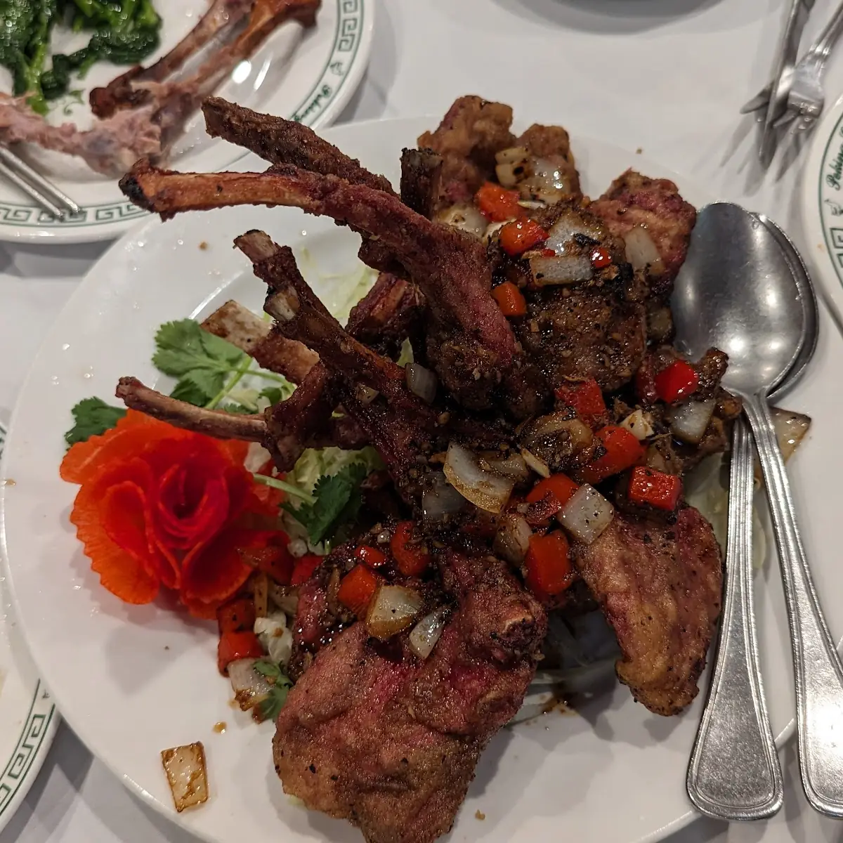 Lamb Chop Peking Style