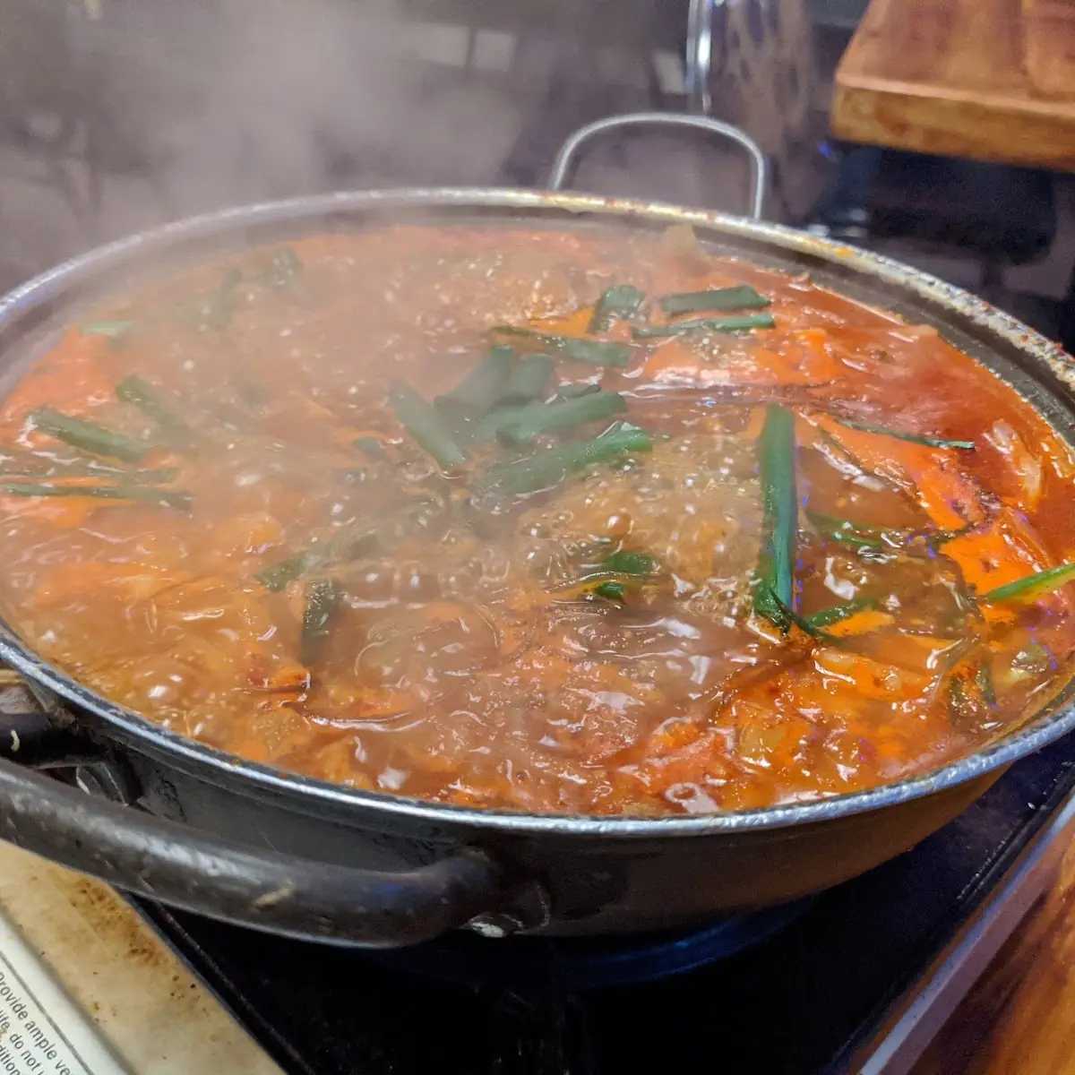 Octopus Soup with Glass Noodles