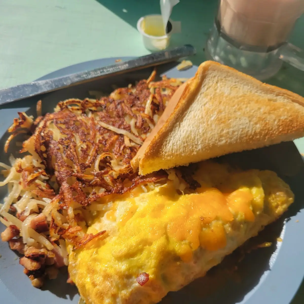 Western Omelette with Jalapenos