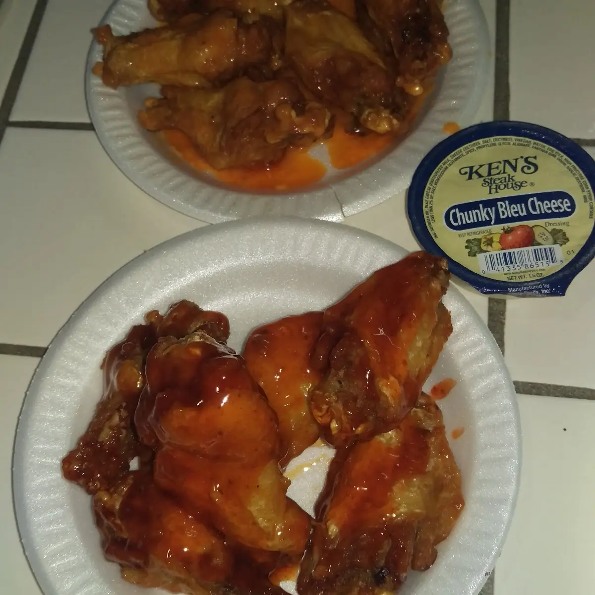 Orders Buffalo Wings