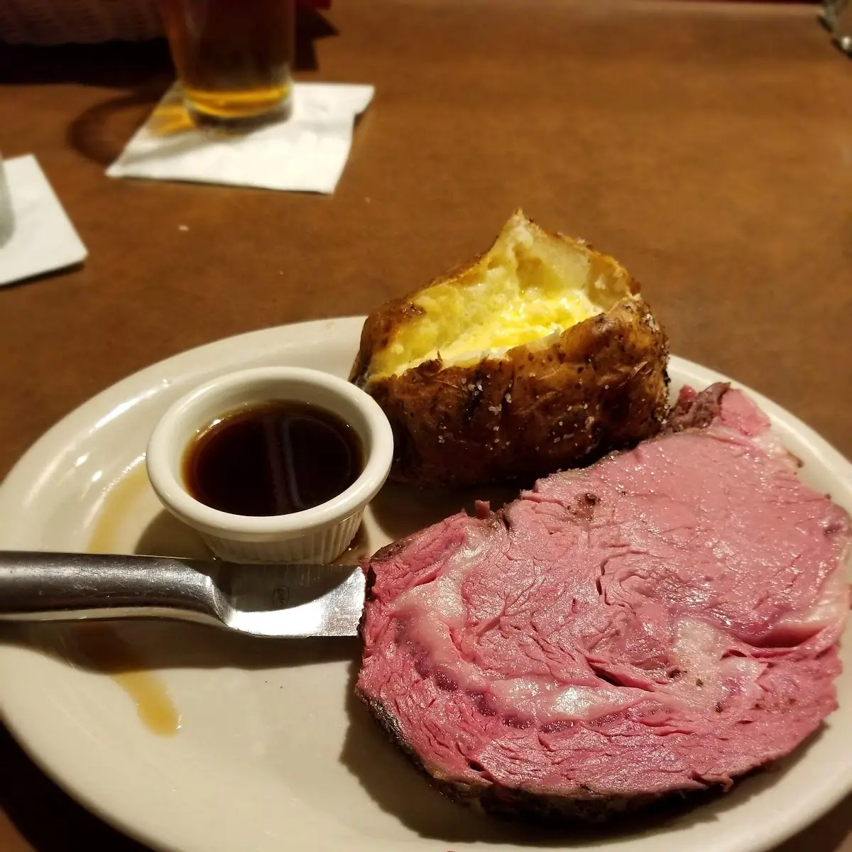 Prime Rib Perfectly Cooked