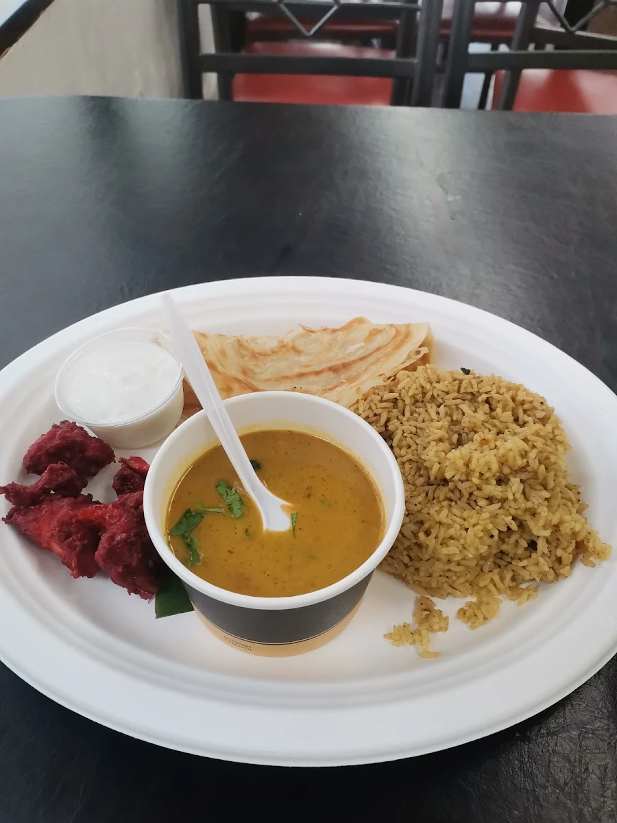 Chicken Dinner Combo, Amma's Kitchen
