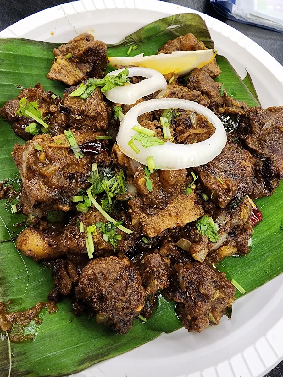 Mutton Pepper Fry, Amma's Kitchen