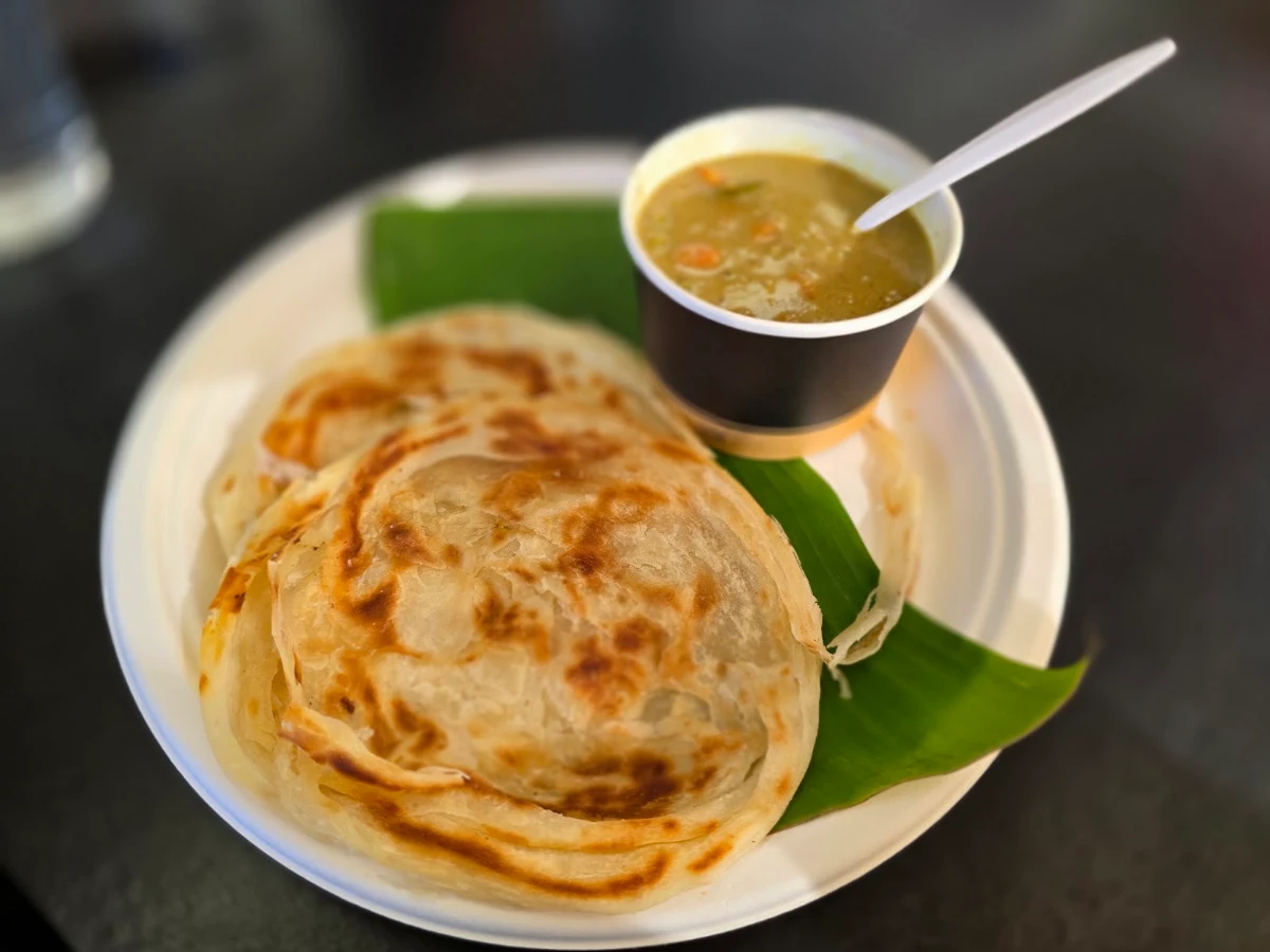 Parotta with Veg Curry, Amma's Kitchen