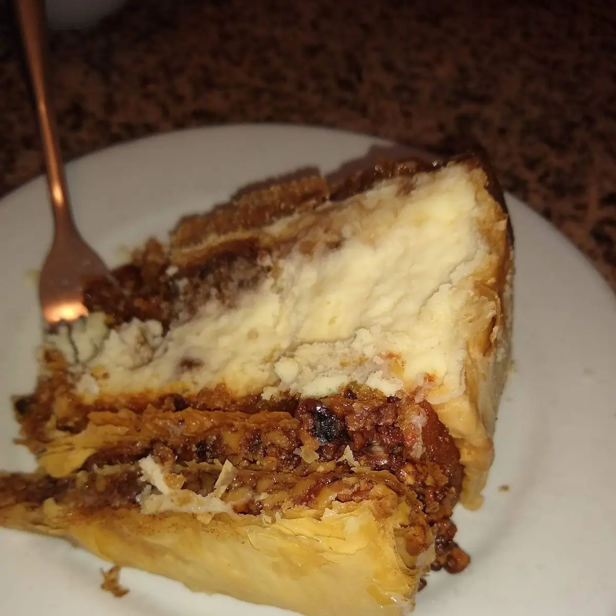 Baklava chz Cake