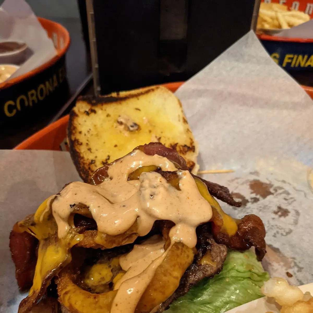 Fry Sauce Bacon Burger