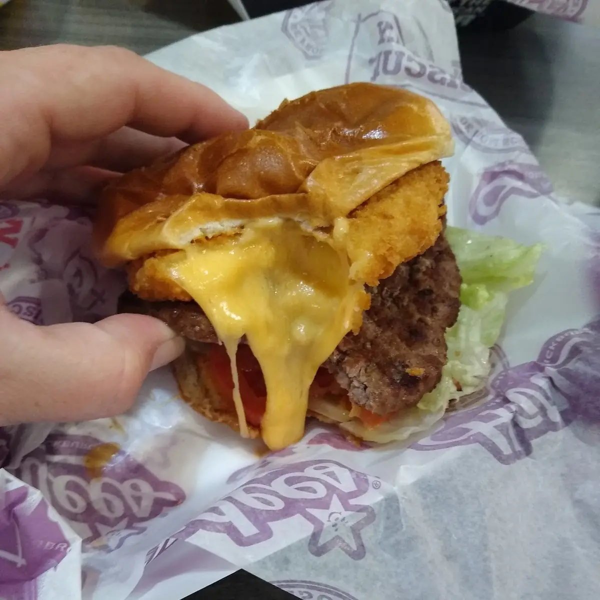 Fried Cheese Cheeseburger Combo