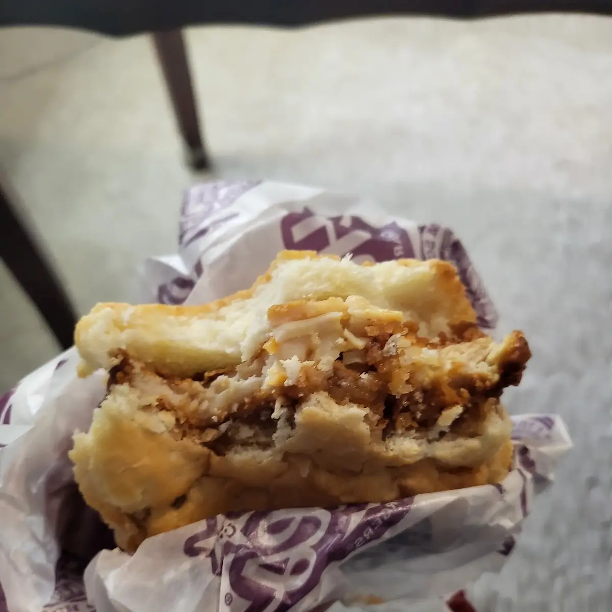 Hot Honey Chicken Biscuit
