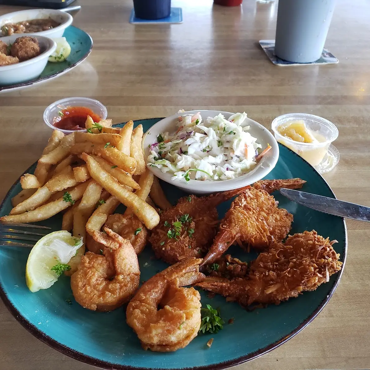 Coconut Shrimp Basket