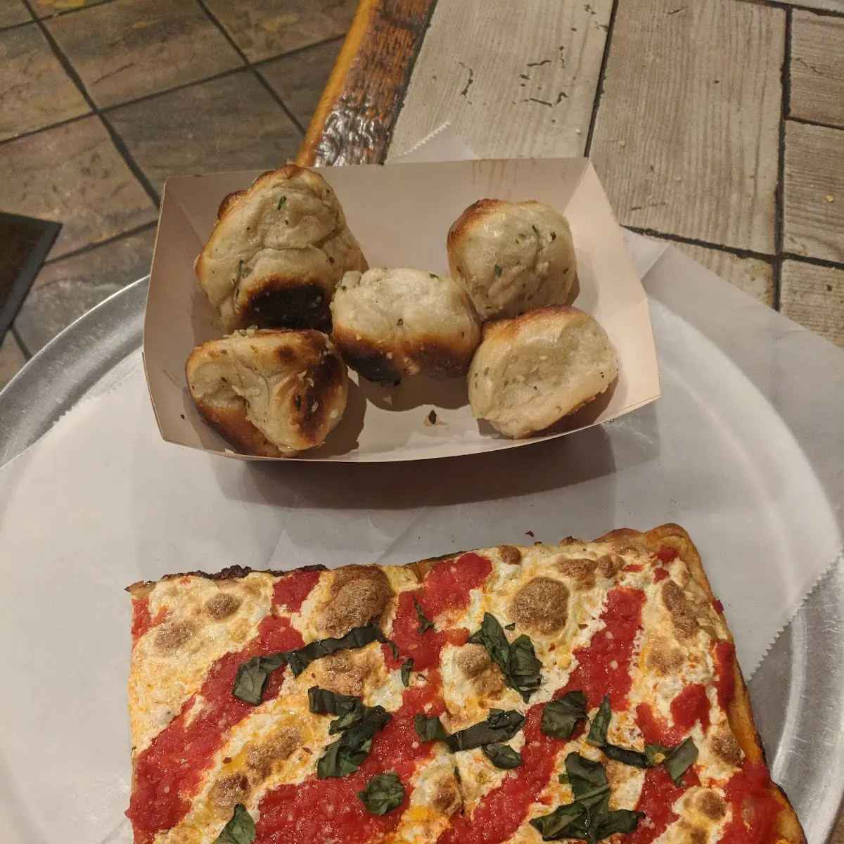 Grandma Pizza Slice
