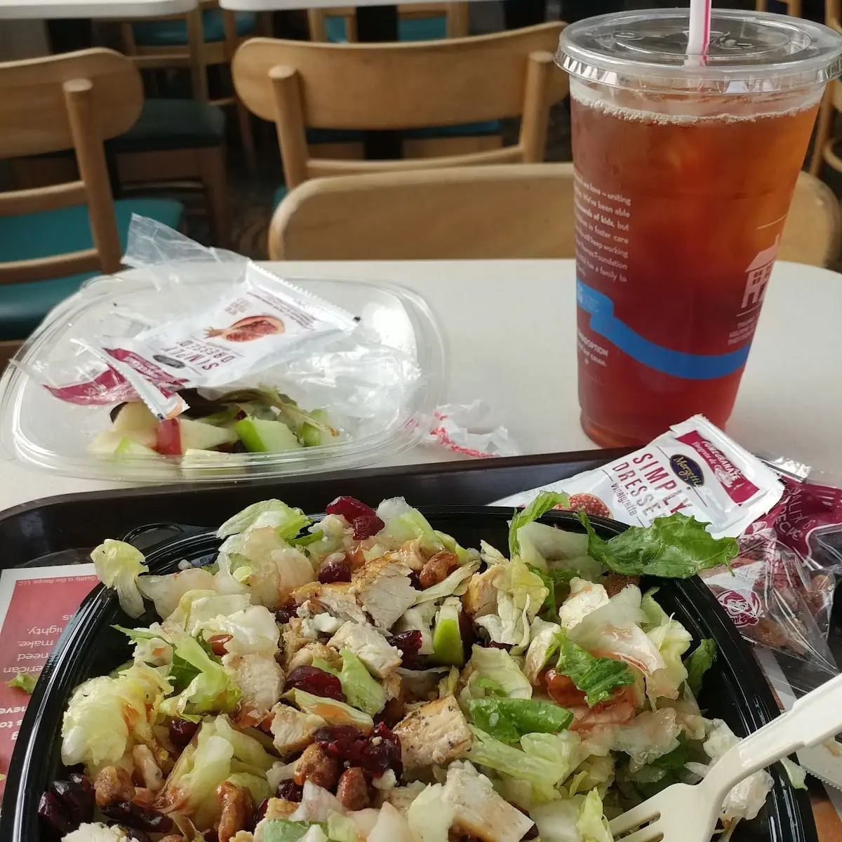 Apple Chicken Club Salad