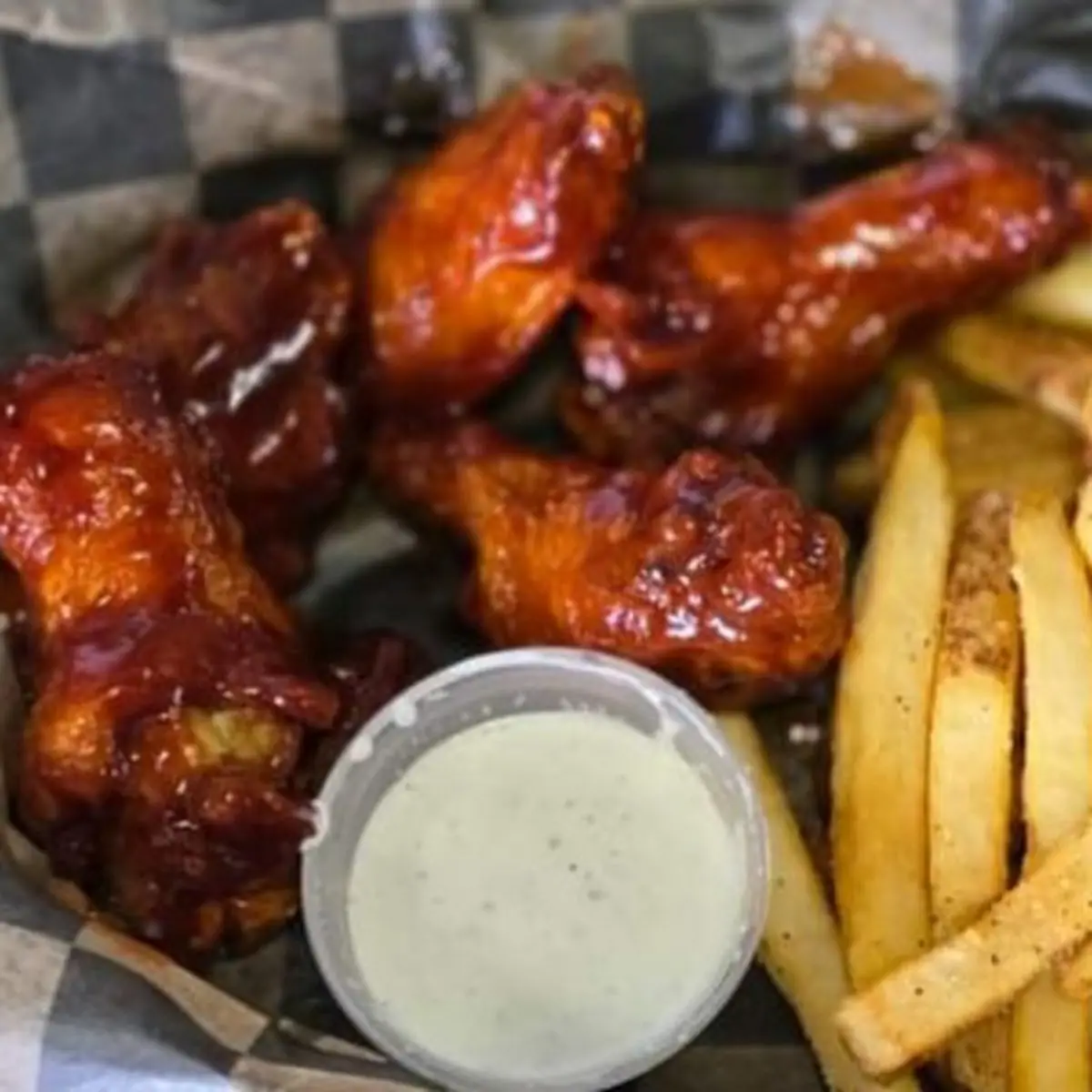 Bone-In BBQ Chicken Wings