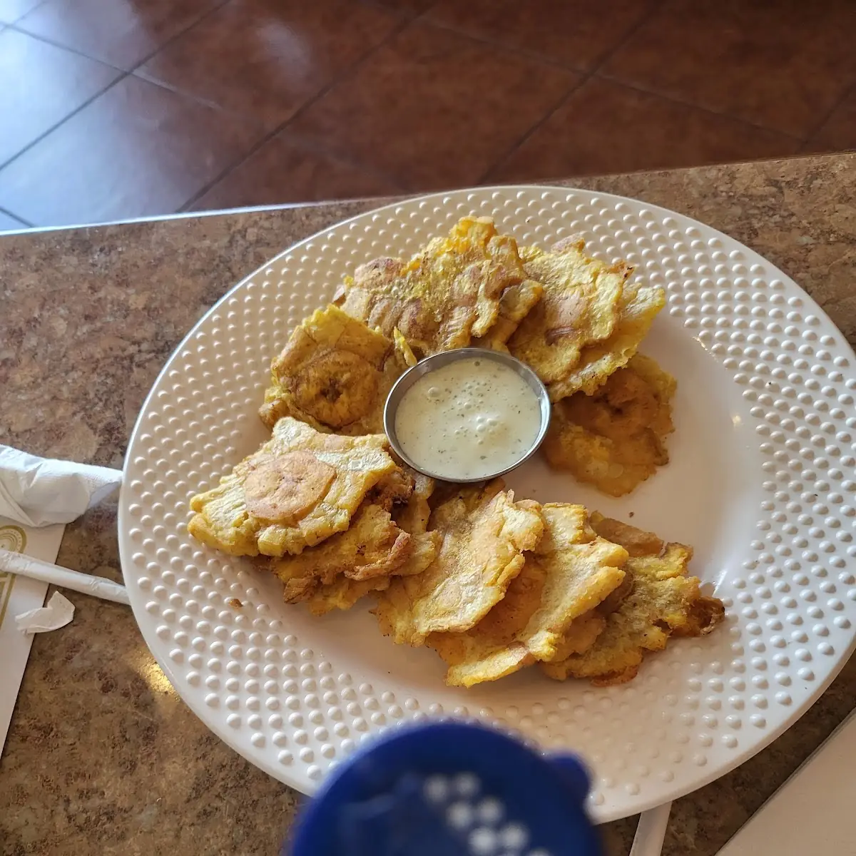 Tostones Fried Green Plantains