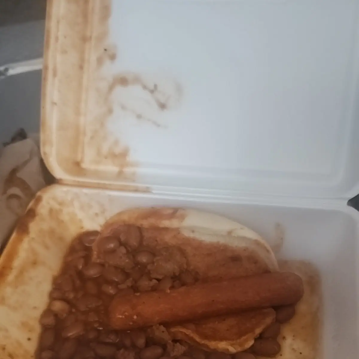 Smothered Hot Dog
