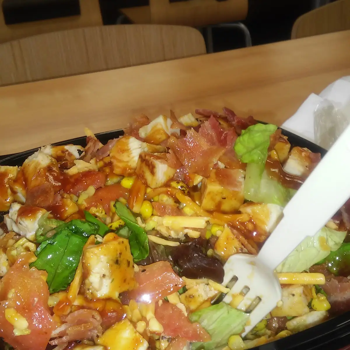 BBQ Ranch Chicken Salad