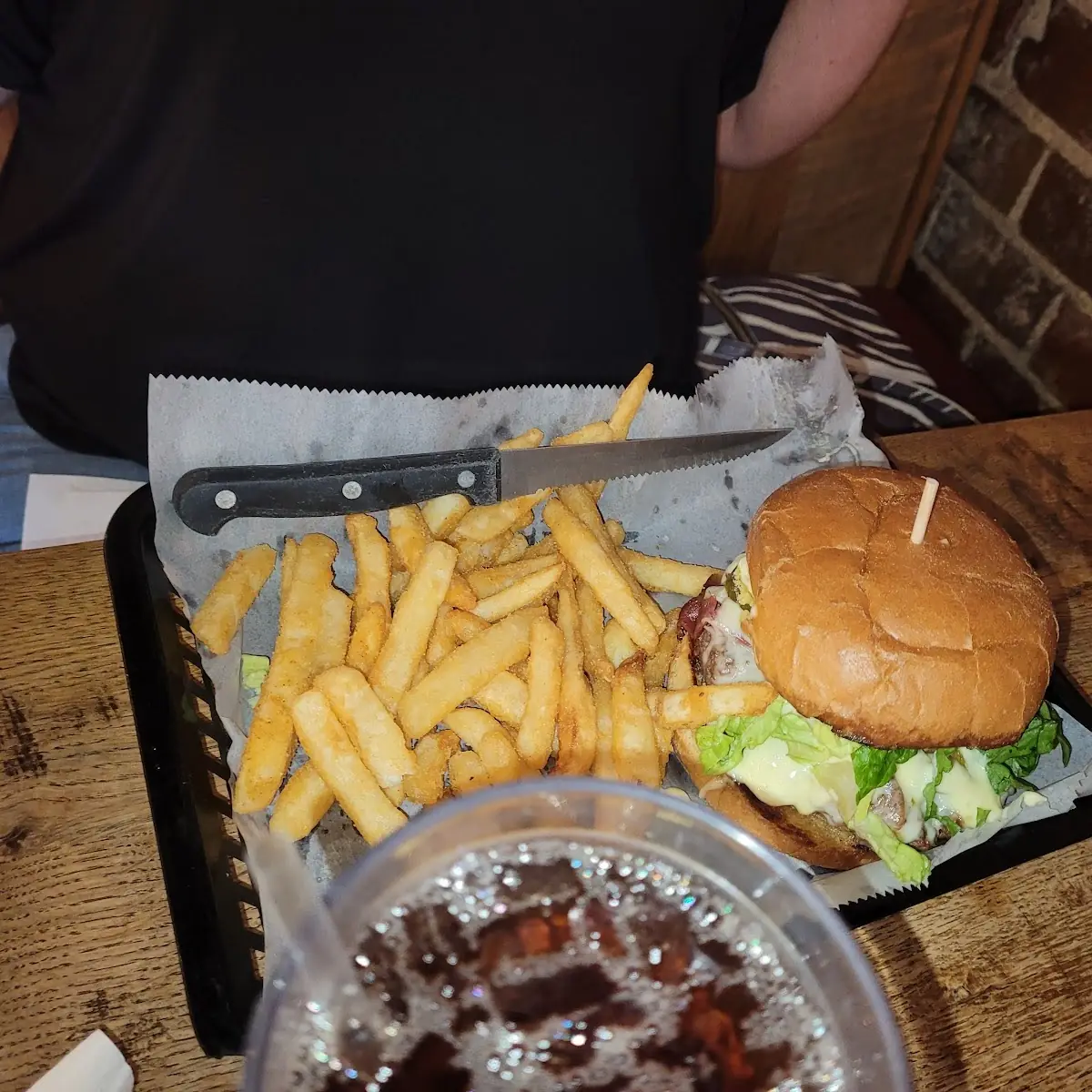 Fire Flame Burger