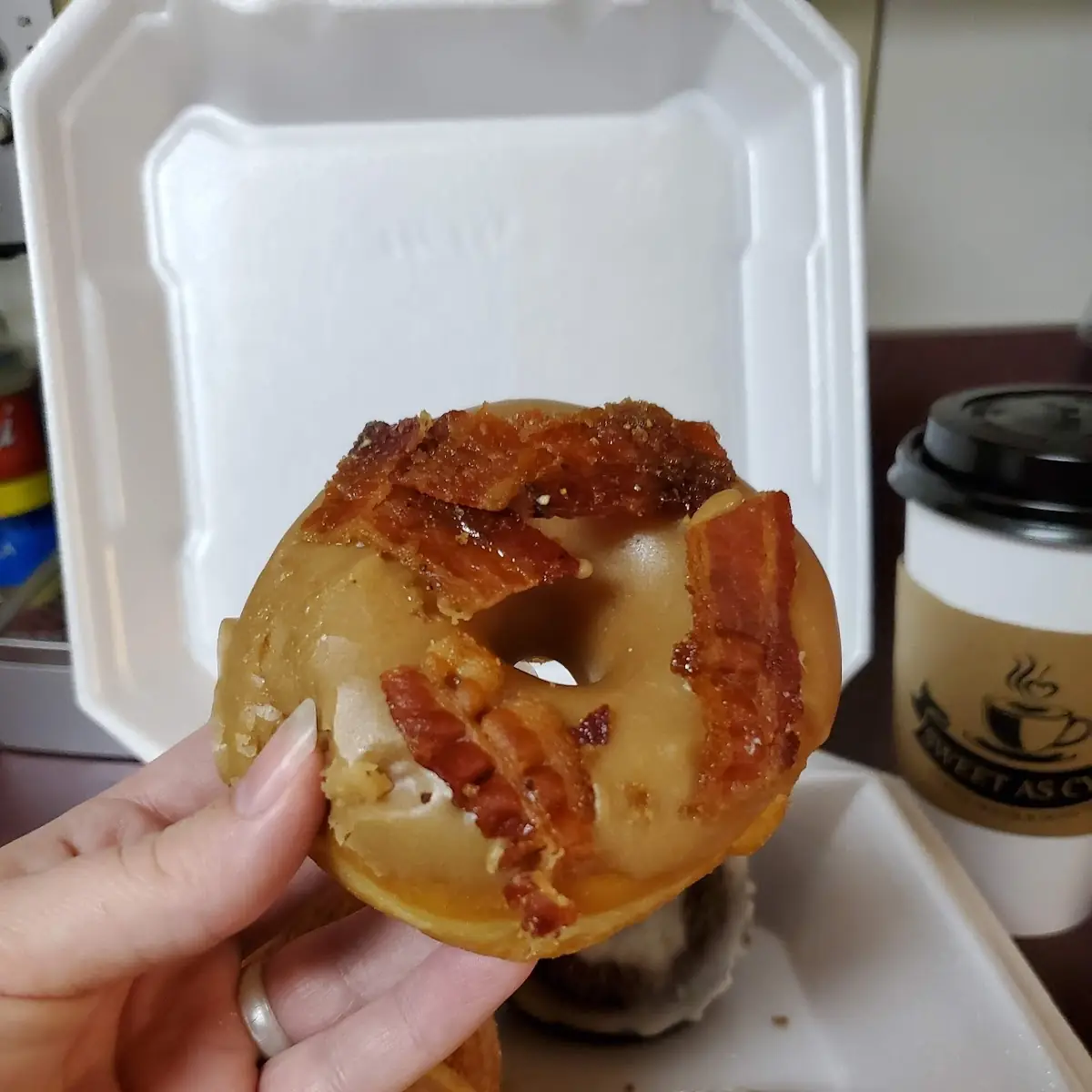 Maple Bacon Donut