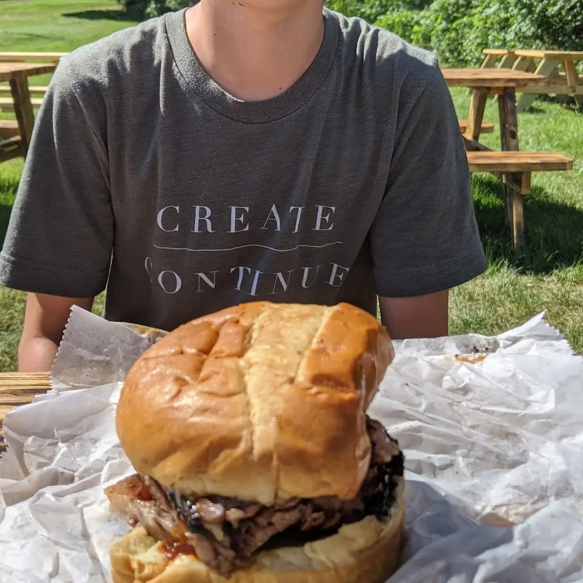 Beef Brisket Sandwich