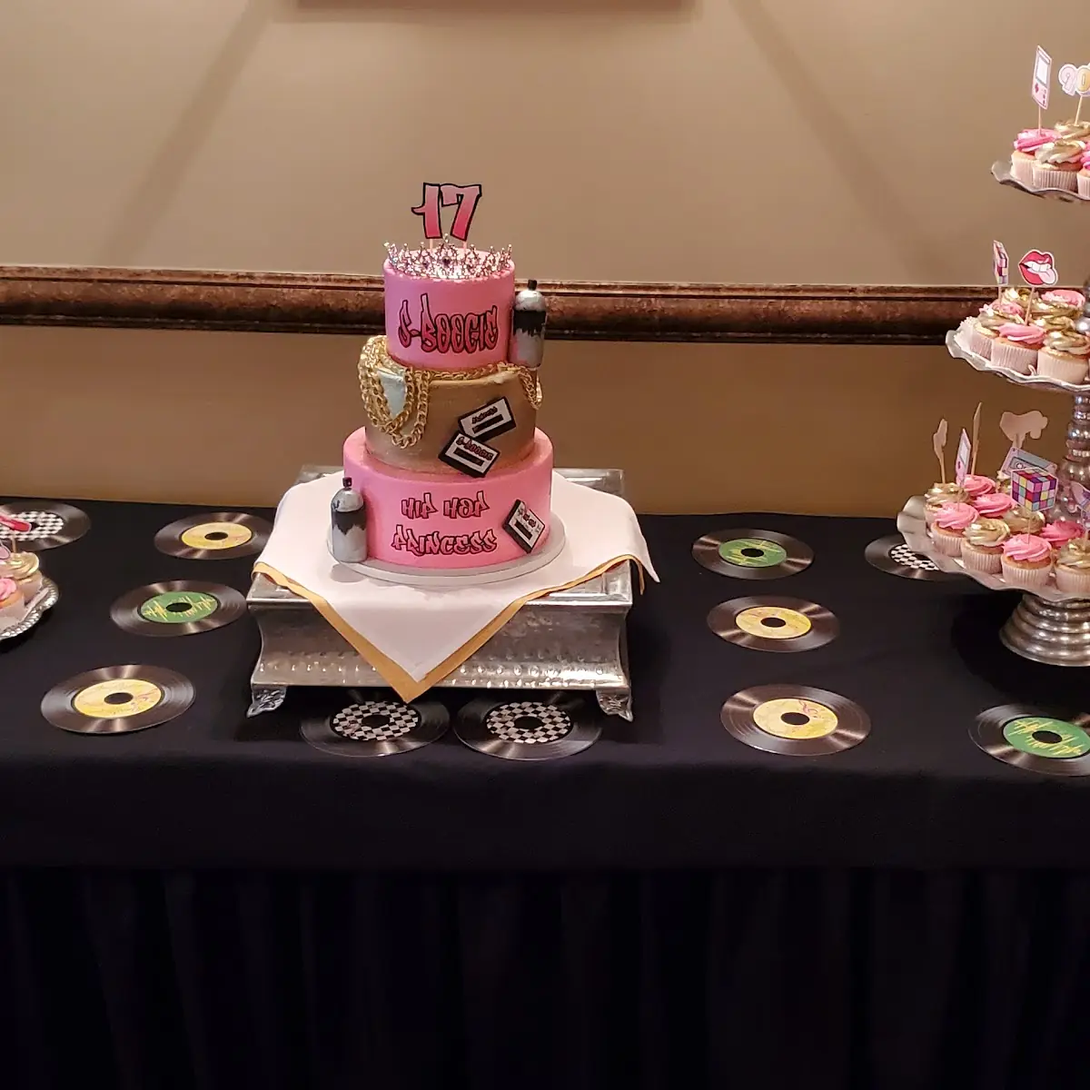 Birthday Cake and Cupcakes
