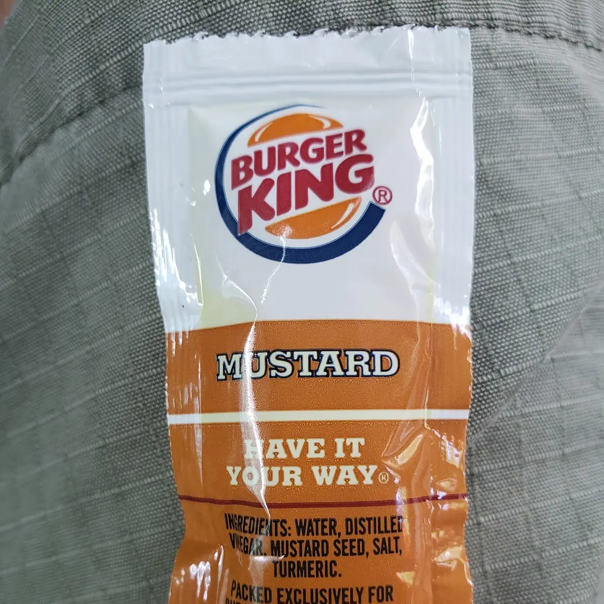 Mustard Packet