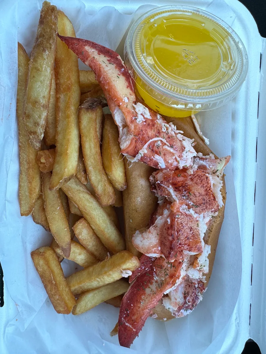 Lobster Roll and Fresh Cut Fries