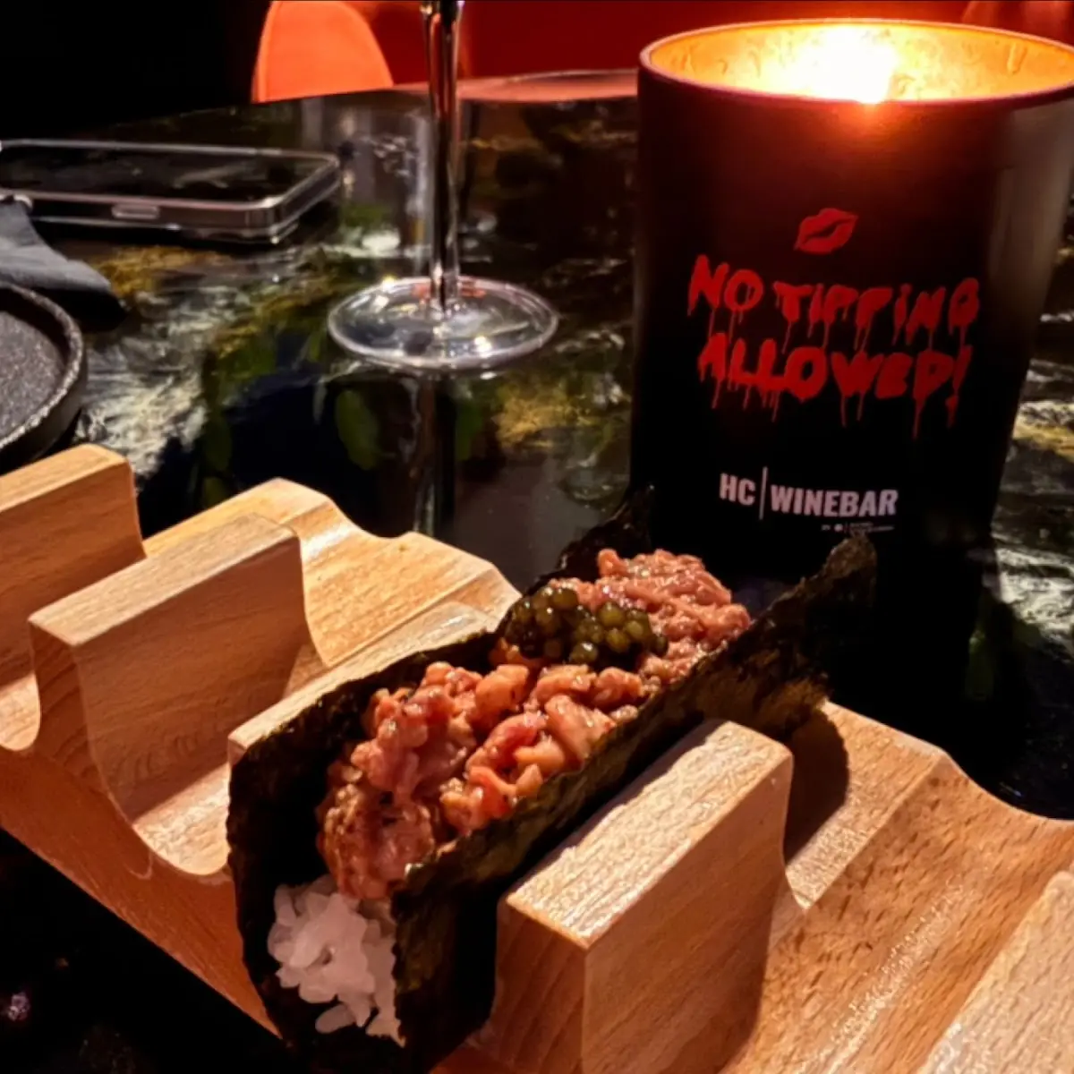 Caviar Hand Roll