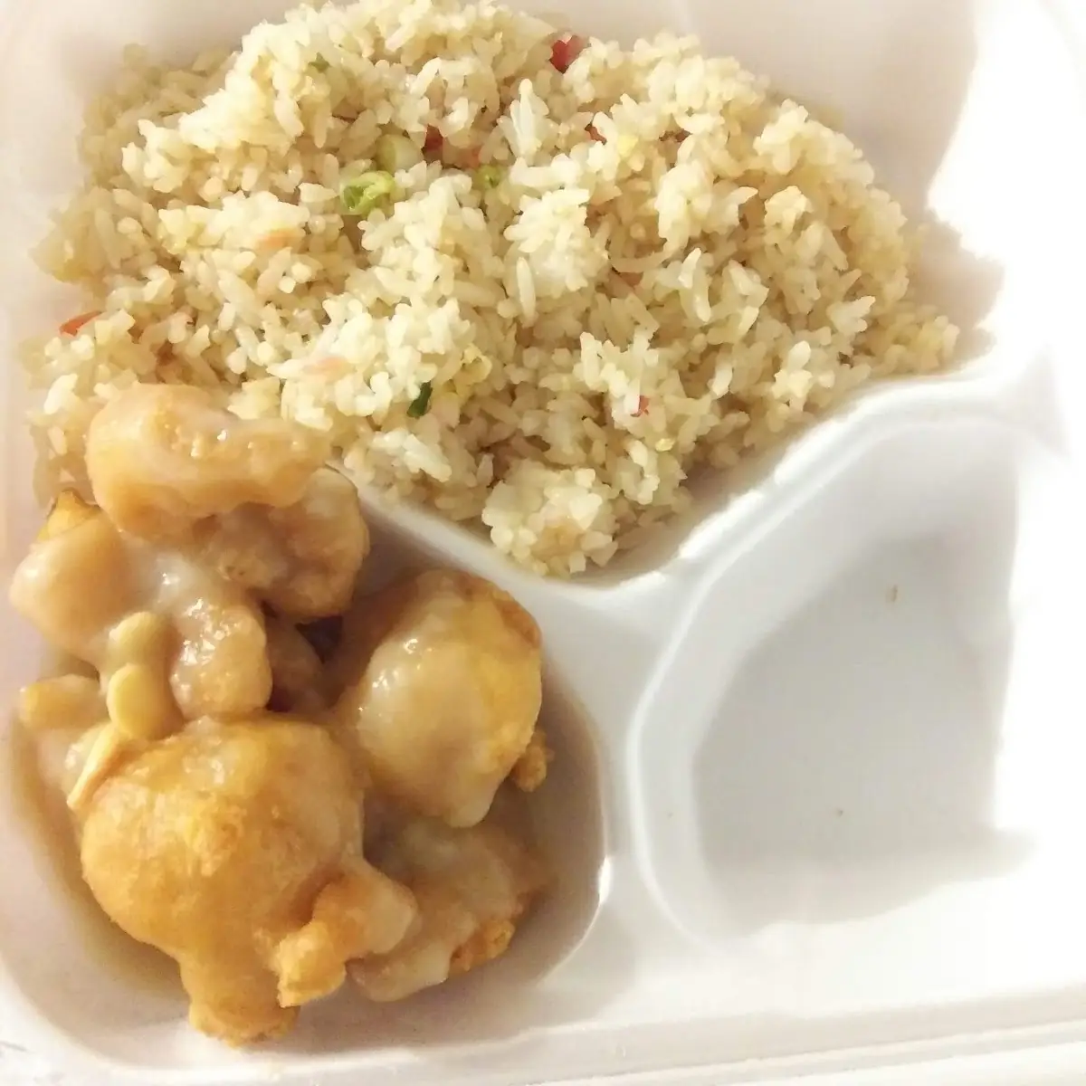 Almond Chicken Fried Rice