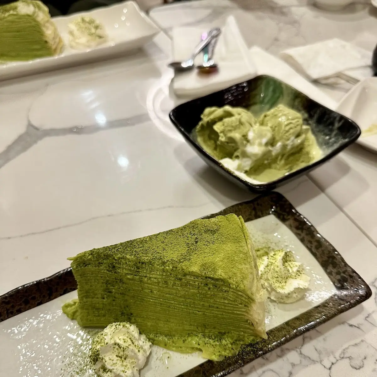 Green Tea Crepe Cake