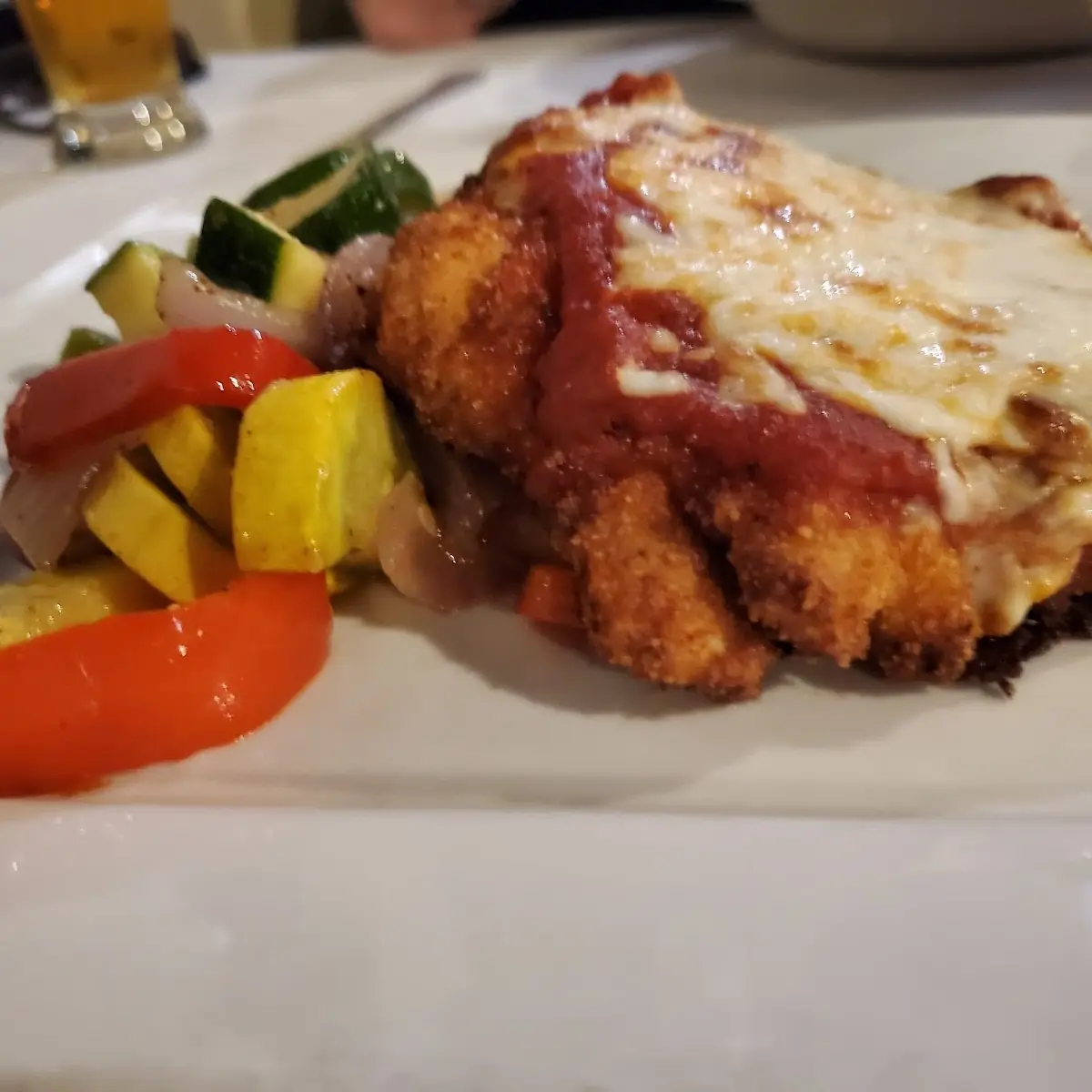 Chicken Parmesan I Ordered the Eggplant