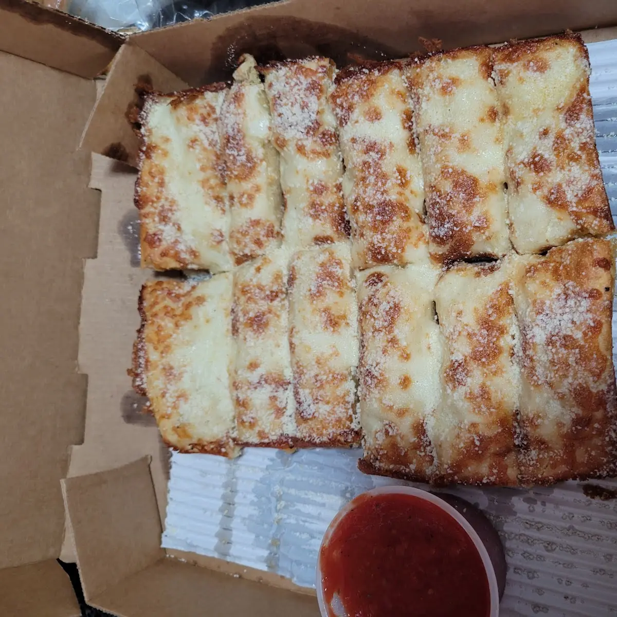Deep Fried Cheese Bread
