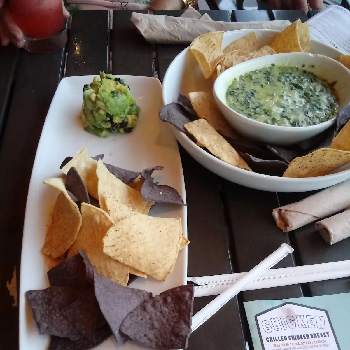 White Corn Guacamole Chips