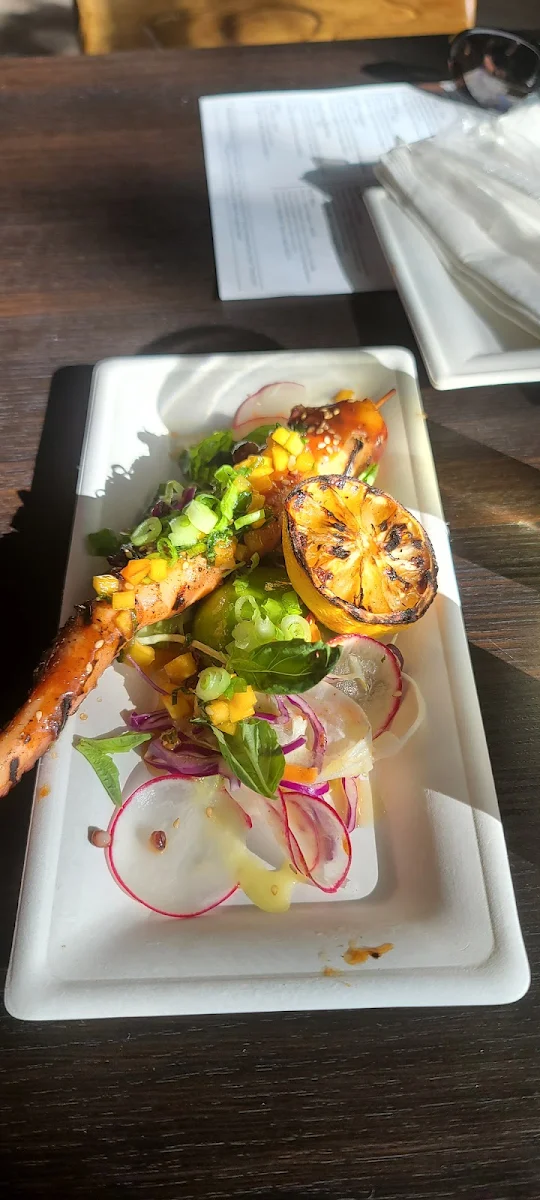 BBQ Octopus Skewer