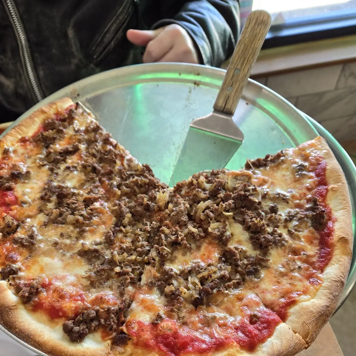 Cheesesteak Pizza