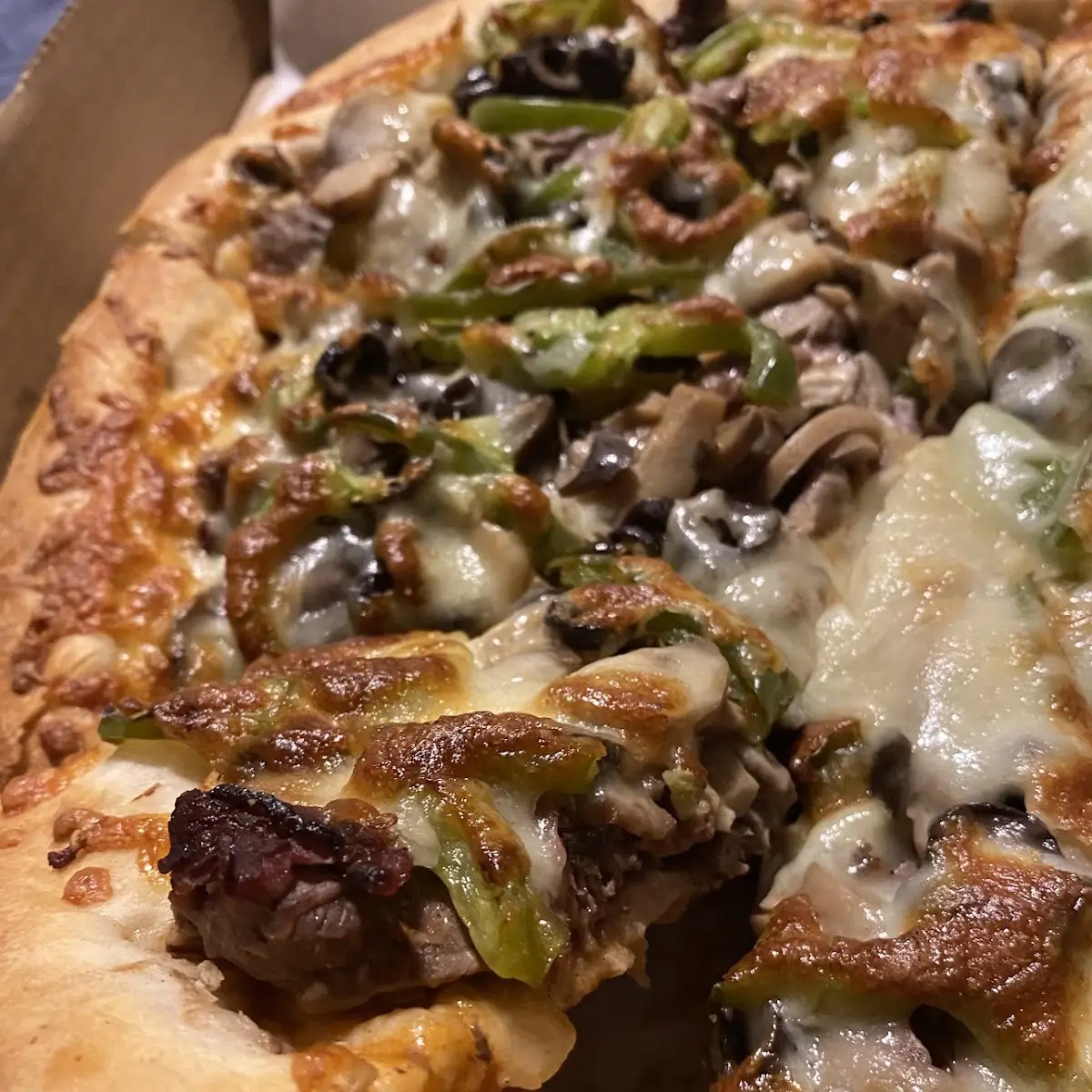 Philly Cheese Steak Pizza