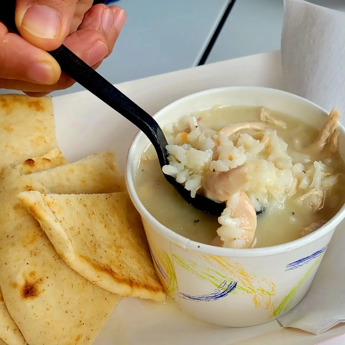 Greek Avgolemono Soup
