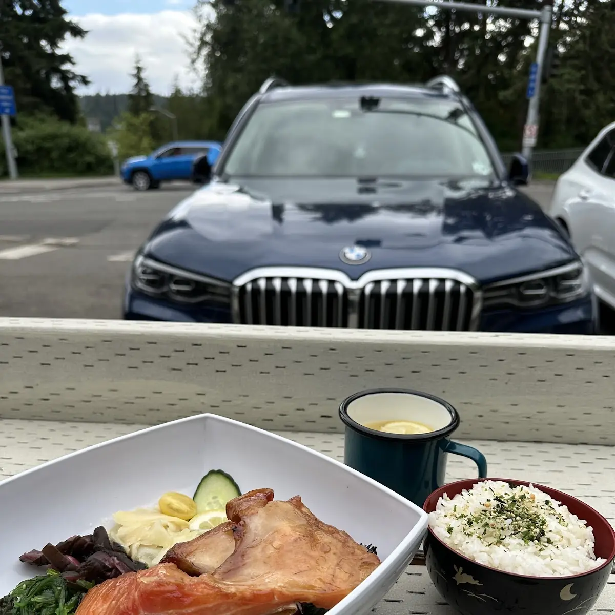 Smoked Salmon Bento