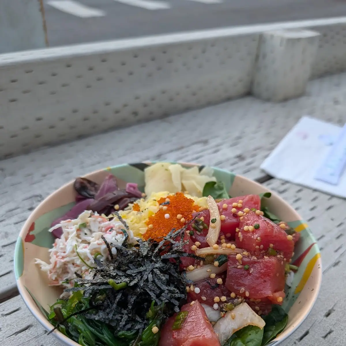 Traditional Soy Salmon Poke Bowl