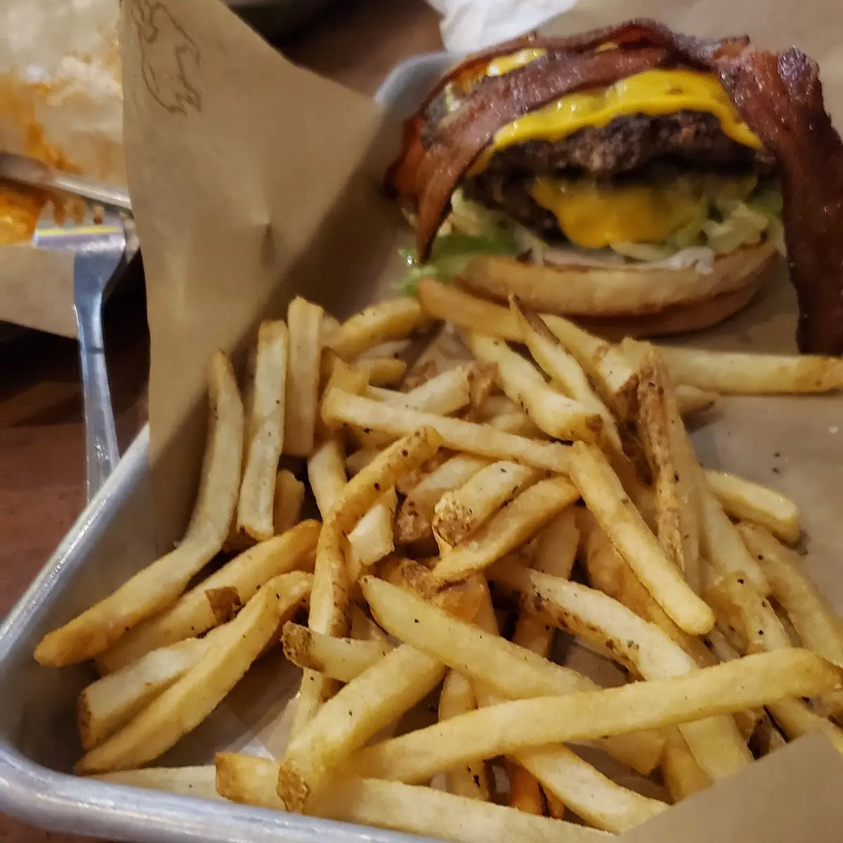 Bacon Cheddar Burger