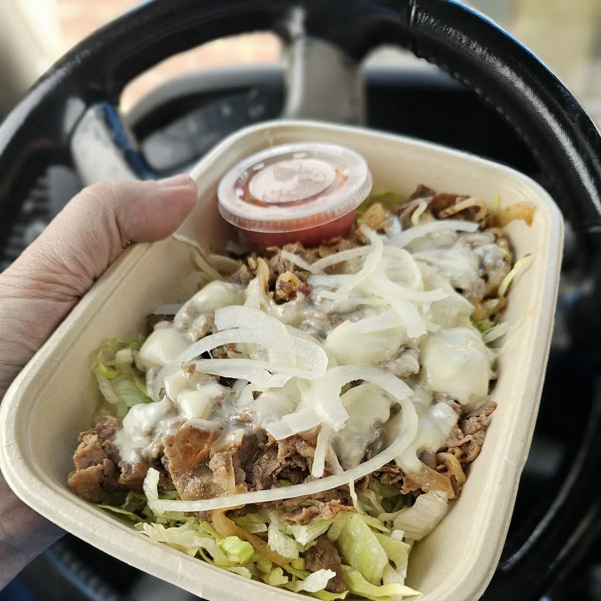 Philly Cheesesteak Salad