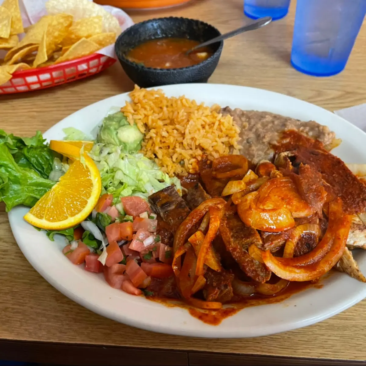 Filete Ranchero Plate